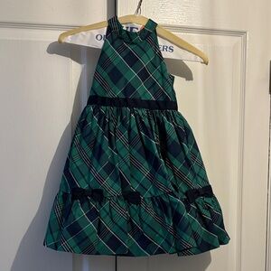 Janie & Jack Party Tartan Dress